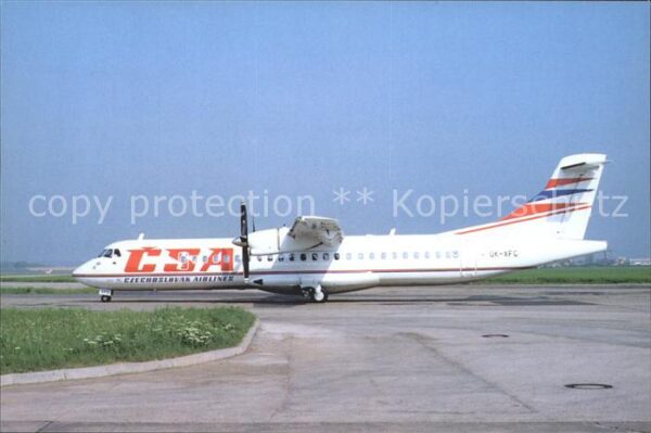 Flugzeuge Zivil ATR-72-202 OK-XFC c/n 299