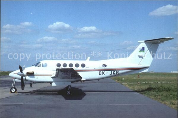 Flugzeuge Zivil Beechcraft Super King Air B200 OK-JKB c