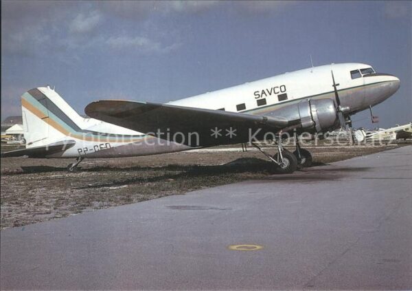 Flugzeuge Zivil Savco/Rico Brasil DC-3/C-47DL PP-CED