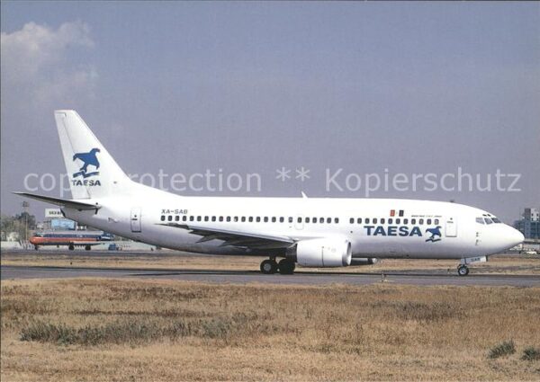 Flugzeuge Zivil TAESA Boeing 737-3Y0 XA-SAB c/n 25187/2