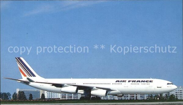 Flugzeuge Zivil Air France Airbus A-340-300 F-GLZB
