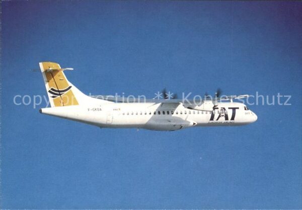 Flugzeuge Zivil TAT European Airlines ATR-72 F-GKOA