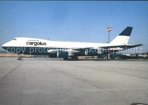 Flugzeuge Zivil Cargolux Boeing 747/2B scd LX-ZCV