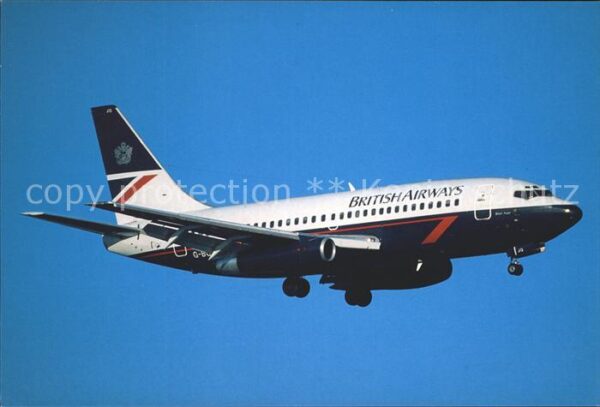 Flugzeuge Zivil British Airways Boeing 737-200