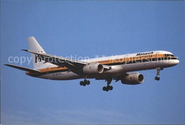 Flugzeuge Zivil Monarch Airlines Boeing 757-200
