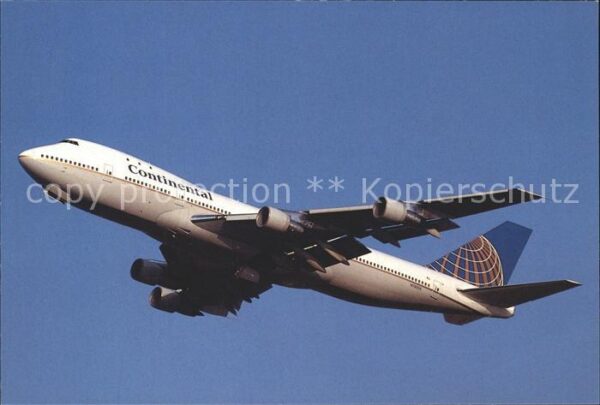 Flugzeuge Zivil Continental Airlines Boeing 747-200