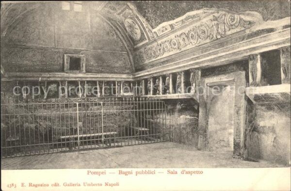Pompei Bagni pubblici Sala d_aspetto
