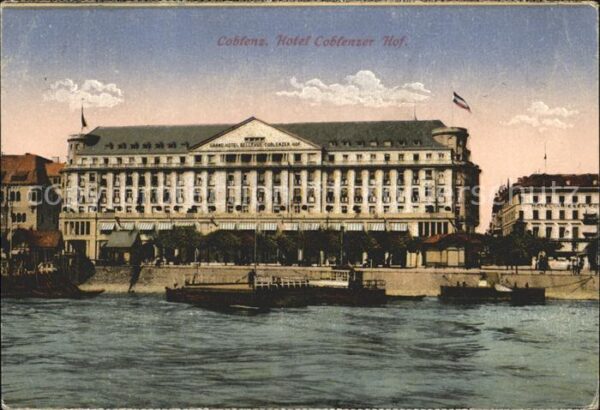 Coblenz Koblenz Hotel Coblenzer Hof am Rhein