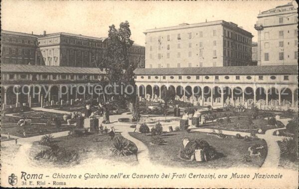 Rom Roma Chiostro e Giardino nell ex Convento de