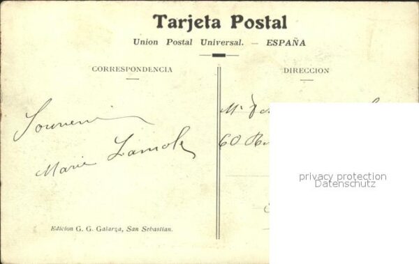 San Sebastian  Pais Vasco ES Plaza de Cervantes y el Casino Stempel – Bild 2