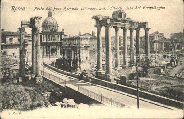 Rom Roma Parte del Foro Romano coi nuovi scavi v