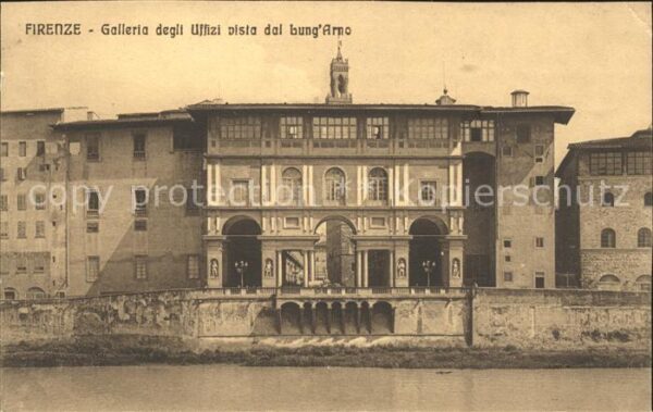 Firenze Florenz Galleria degli Uffizi pista dal bung'Ar