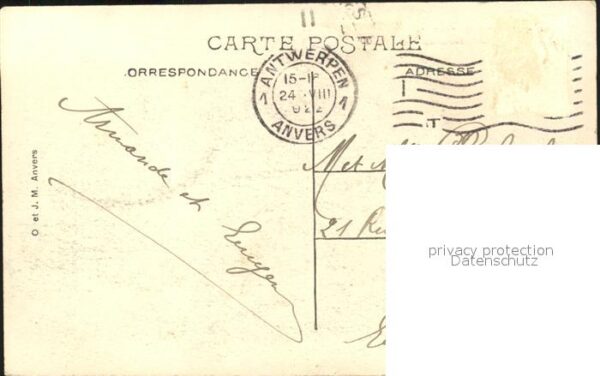 Antwerpen Anvers Stadhuis Rathaus – Bild 2