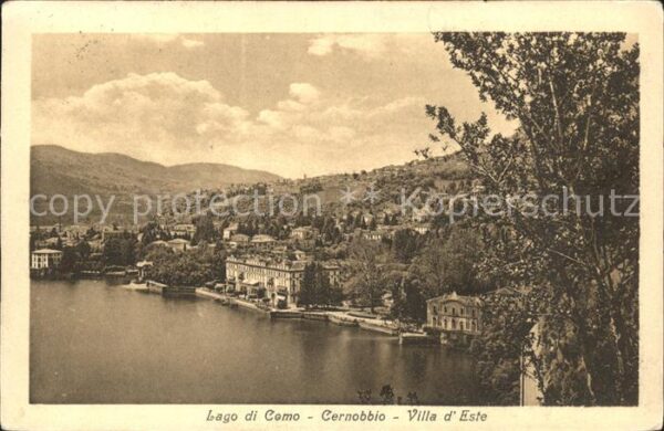 Cernobbio Lago di Como Villa d_Este