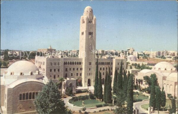 Jerusalem Yerushalayim YMCA Building