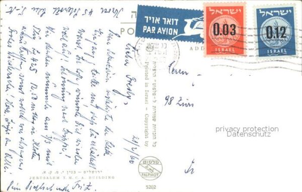 Jerusalem Yerushalayim YMCA Building – Bild 2