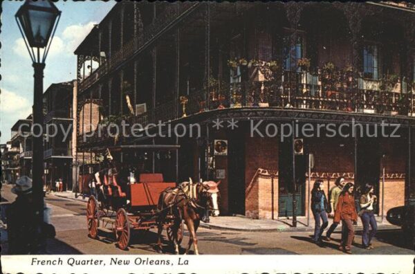 New Orleans Louisiana French Quarter