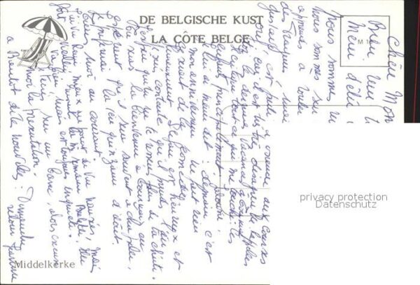 Middelkerke Teilansichten Strand Turm – Bild 2