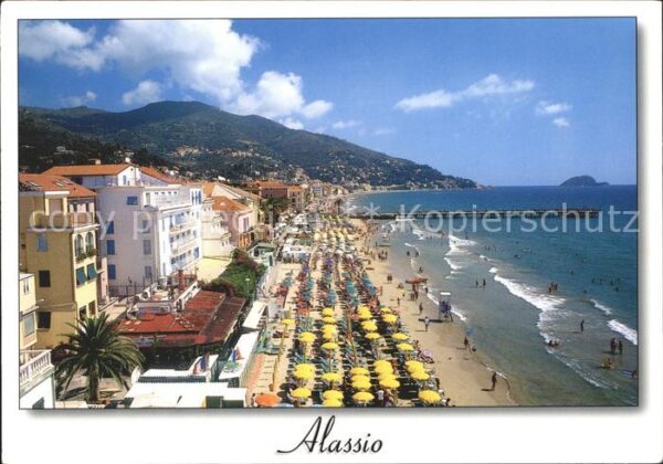 ALASSIO Savona Liguria IT Spaggia Isola Gallinara