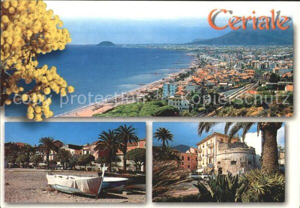 Ceriale Liguria Panorama Riviera Ligure