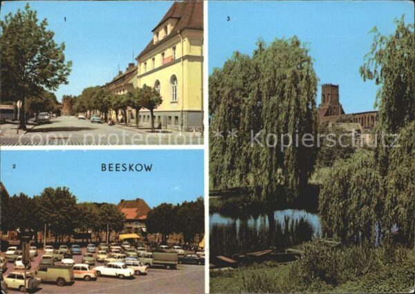 Beeskow Bodelschwinghstrasse Markt Kleine Spree