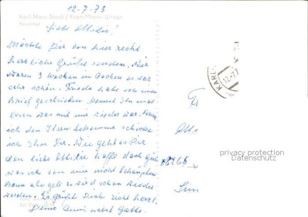 Karl-Marx-Stadt Rosenhof – Bild 2