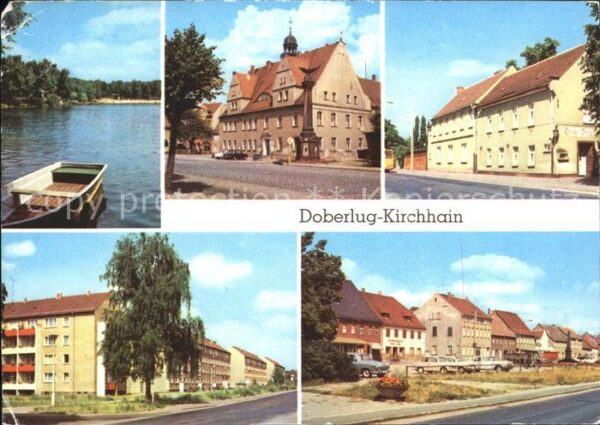 Doberlug-Kirchhain Bad Erna Rathaus HO Gaststätte Grüner B