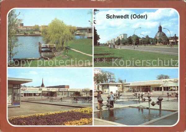 Schwedt Oder Französische Kirche Leninallee Platz de