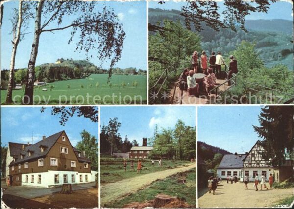 Augustusburg Sternmühlental Aussichtsplattform Gasts