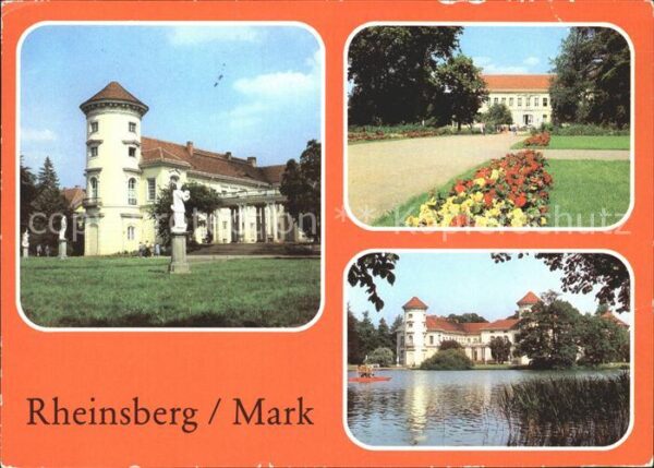 Rheinsberg Schloss jetzt Diabetiker Sanatorium Leh