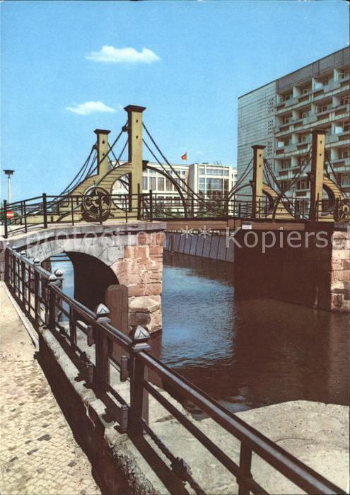 Berlin Jungfernbrücke Hauptstadt der DDR
