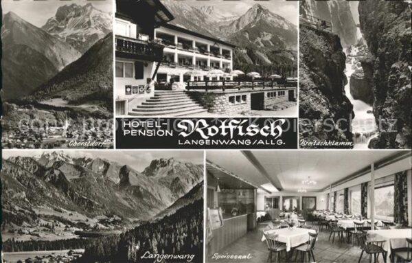 Langenwang Fischen Hotel Pension Rotfisch Oberstdorf Breit
