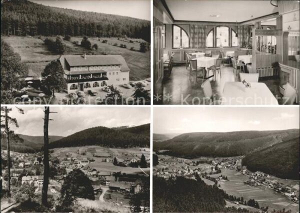 Enzkloesterle Gasthof Pension Enztallust Panorama Luf