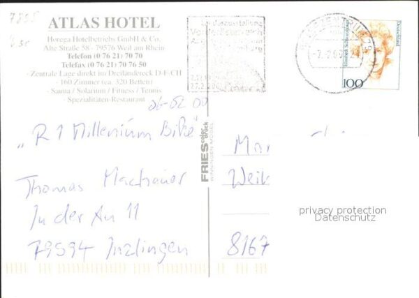 Weil am Rhein Atlas Hotel – Bild 2