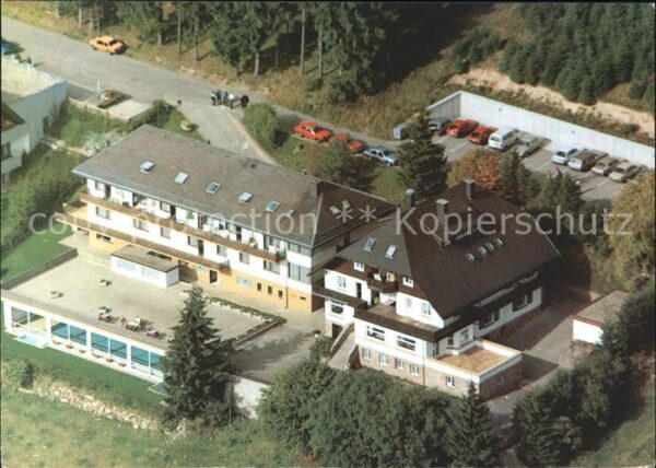 Saig Schwarzwald Sporthotel Sonnhalde Fliegeraufnahme
