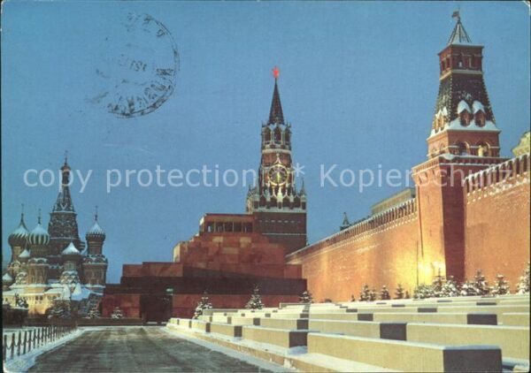 Moskau Moscou Roter Bereich