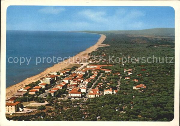 Marina di Castagneto Fliegeraufnahme