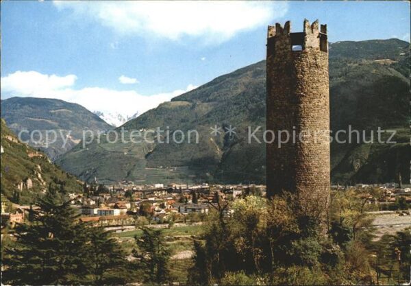 Bolzano Torre di Druso antico Castello Gscheibt