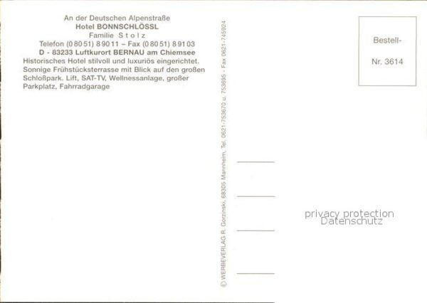Bernau Chiemsee Hotel Bonnschlössl an der Deutschen Alp – Bild 2
