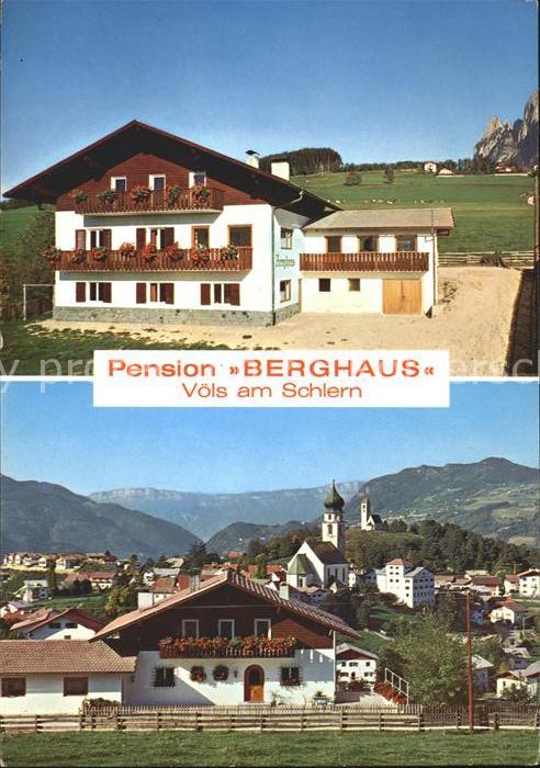 Voels Tirol Ortsansicht mit Kirche Alpenblick Pensi