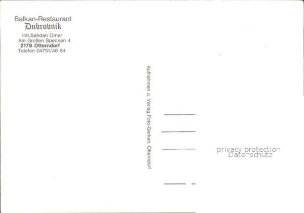 Otterndorf Niederelbe Balkan Restaurant – Bild 2