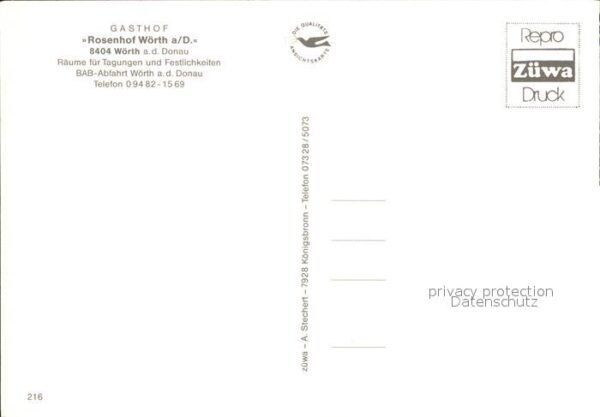 Woerth Donau Gasthof Rosenhof – Bild 2