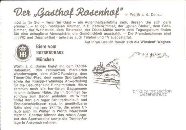 Woerth Donau Gasthof Rosenhof – Bild 2