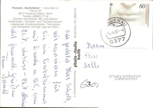 Frauenau Pension Rachelblick – Bild 2
