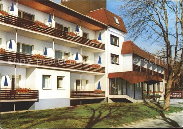 Bad Duerrheim Kurhotel Waldeck