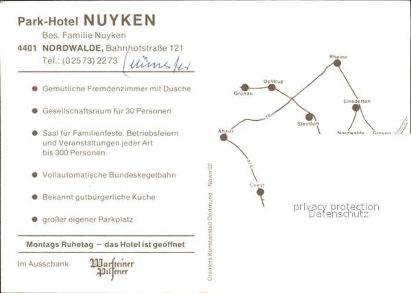 Nordwalde Park Hotel Nuyken – Bild 2