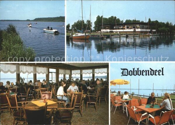 Bederkesa See Restaurant Dobbendeel Terrasse Boote Se