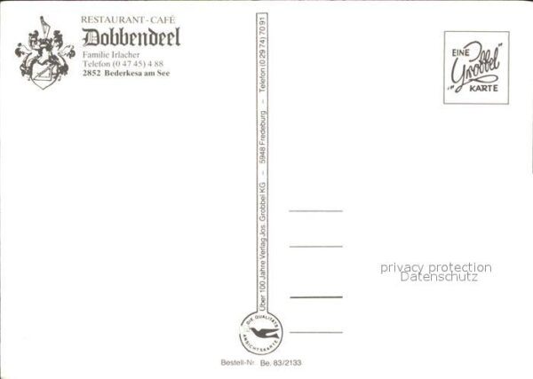 Bederkesa See Restaurant Dobbendeel Terrasse Boote Se – Bild 2