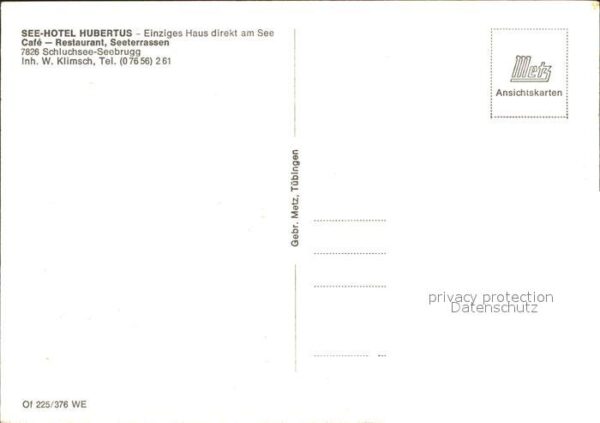 Seebrugg See-Hotel Hubertus – Bild 2