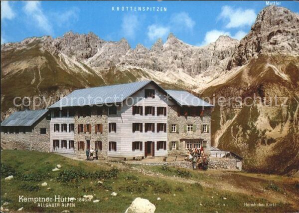 Kemptnerhuette Krottenspitzen Muttler